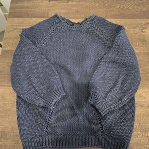 Hugo Boss Dark Blue Crewneck Sweater